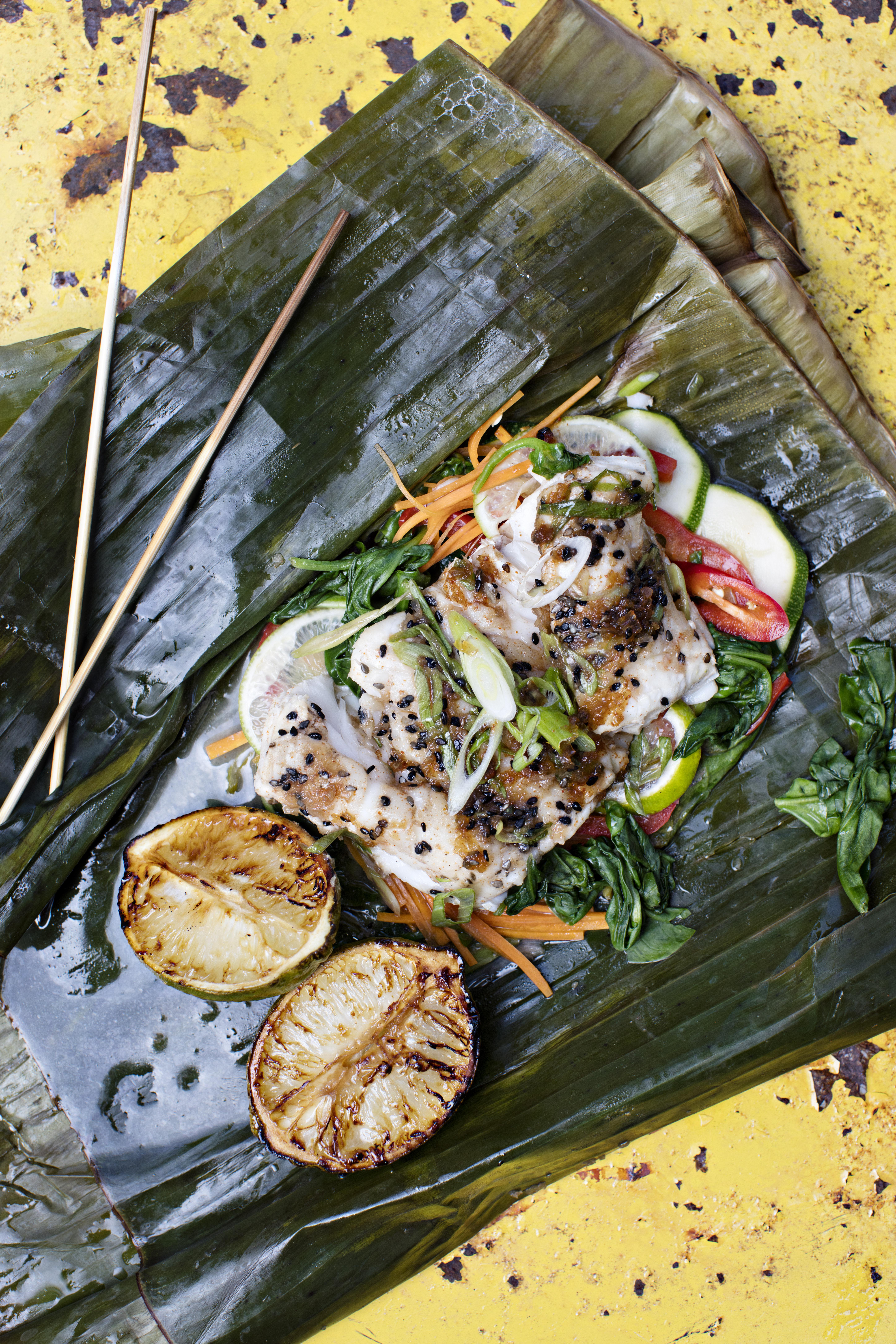 Recipe for Korean Fish Parcels | Dublin Cookery School