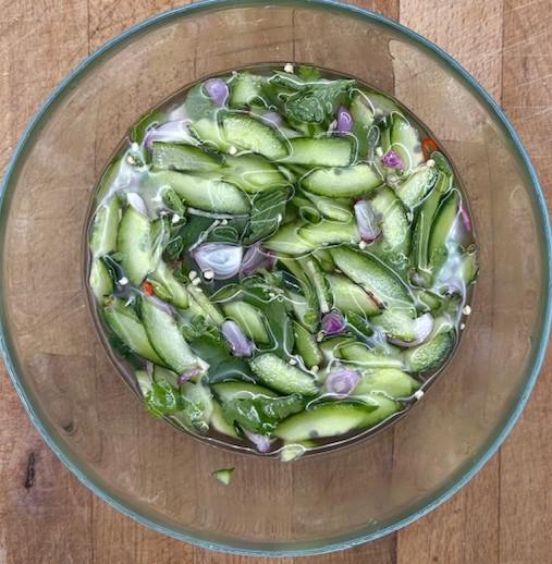 Recipe for Cucumber Relish | Dublin Cookery School