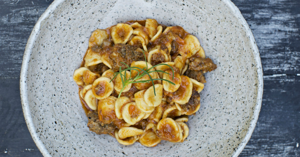 Recipe for Braised Lamb Meatball Sugo with Orecchiette Dublin Cookery